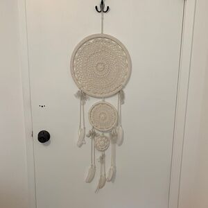 Cream Dreamcatcher Wall Hanging